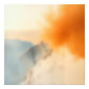 Foto Arte Abstrato Neutro Quente Difuso