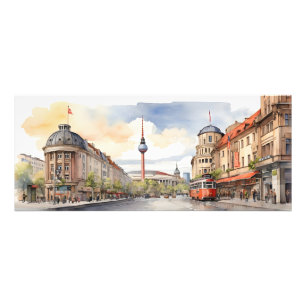 Foto Arte aquarela de Berlim