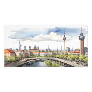 Foto Arte aquarela de Berlim