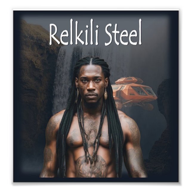 Foto Arte da Capa do Relkili Steel (Frente)