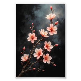 Foto Arte da Flor de Pêssego Vietnamita