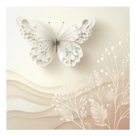 Foto Arte de Borboleta Paleta Suave Design Gráfico