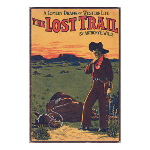 Foto Arte de Cartaz de Teatro Western Vintage The Lost 