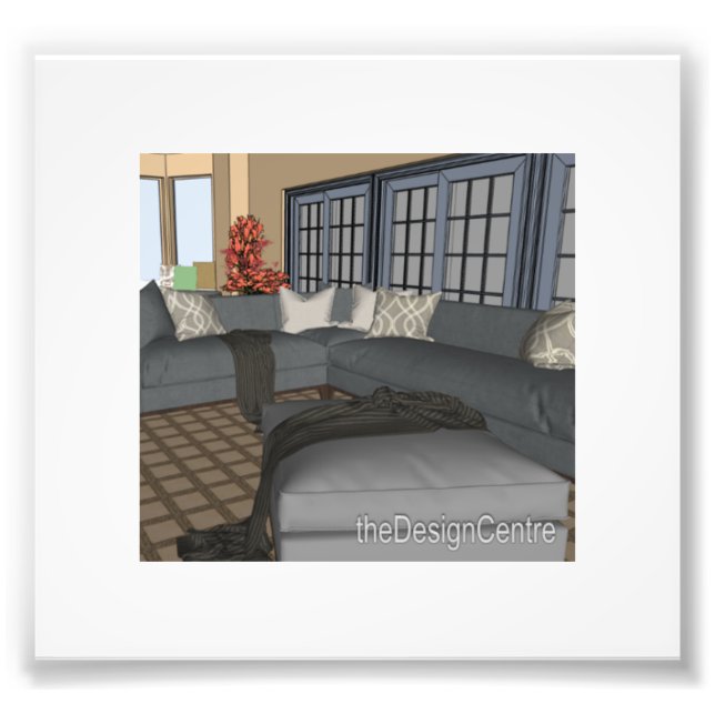 Foto arte de decoração do DesignCenter (Frente)