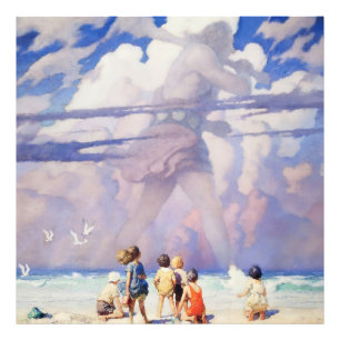 Foto Arte de fadas “O Gigante” por NC Wyeth