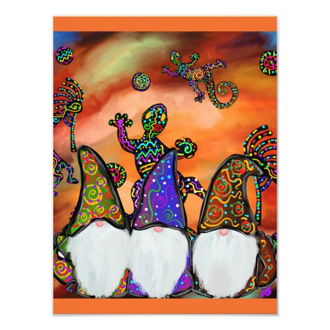 Foto Arte de Gnome (Frente)