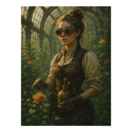 Foto Arte de Jardineira Vitoriana Steampunk