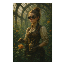 Foto Arte de Jardineira Vitoriana Steampunk