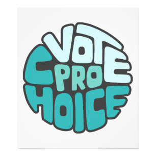 Foto Arte de Palavras Voto Pro Escolha