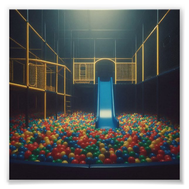 Foto Arte de Parede Playground Nostálgico Dreamcore (Frente)