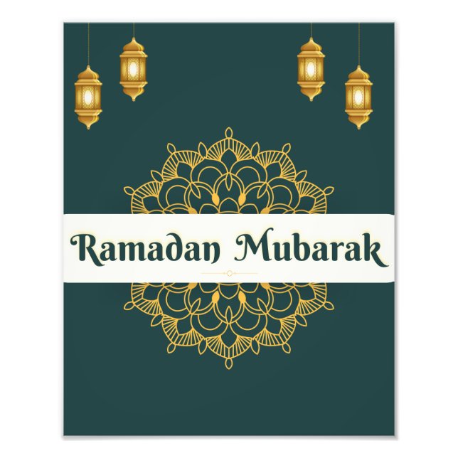 Foto Arte de Parede Ramadan Mubarak (Frente)