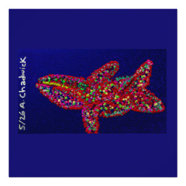 Foto Arte de Peixe Abstrato