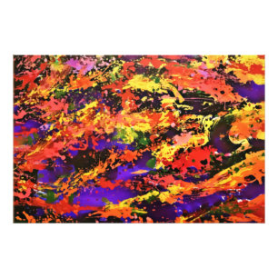 Foto Arte de pintura colorida do arco-íris Abstrato com