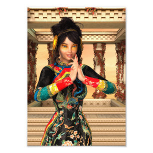 Foto Arte de retrato de fantasia da Imperatriz Chinesa