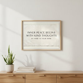 Foto Arte de Saúde Mental com Textura de Tecido Zen