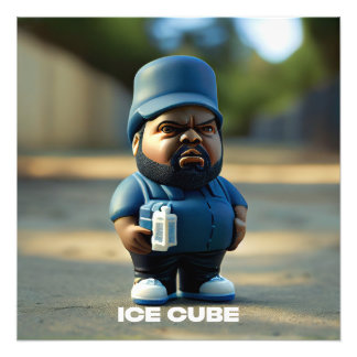 Foto Arte Diversão de Retrato do ICE CUBE