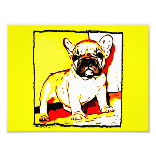 Foto Arte do buldogue francês
