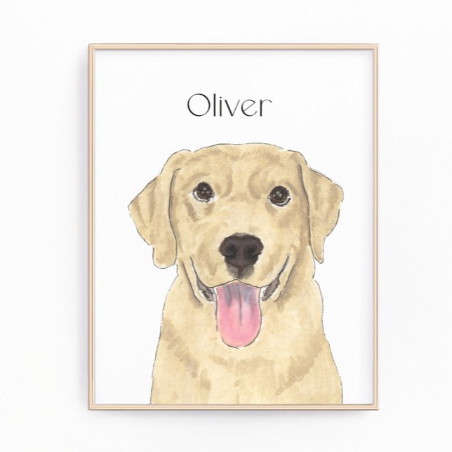 Foto Arte do Labrador Amarelo (Criador carregado)