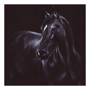 Foto Arte equina pintada à mão