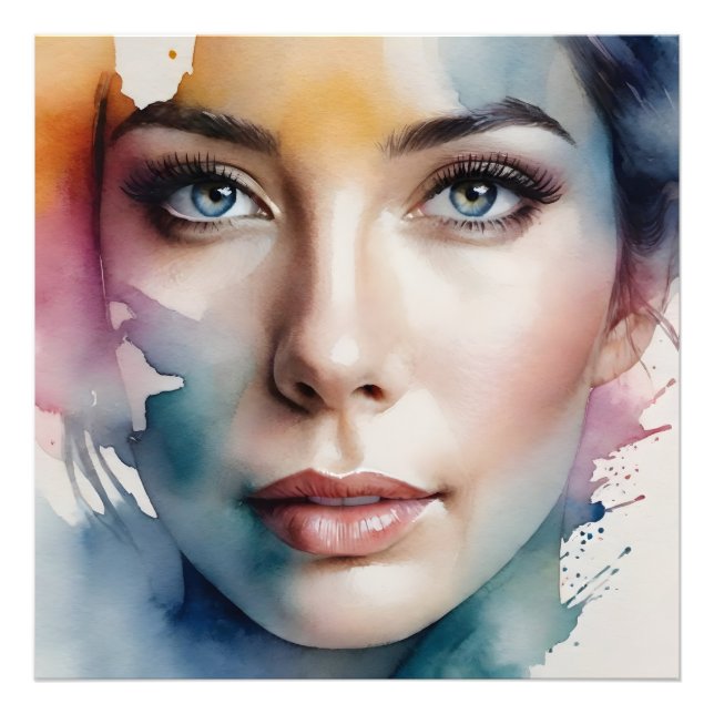 Foto Arte feminina de exposição dupla (Frente)