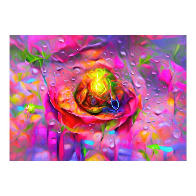 Foto Arte Floral Surreal (Frente)