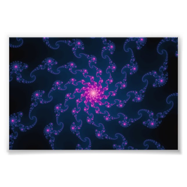 Foto Arte Fractal da Flor da Vida (Frente)