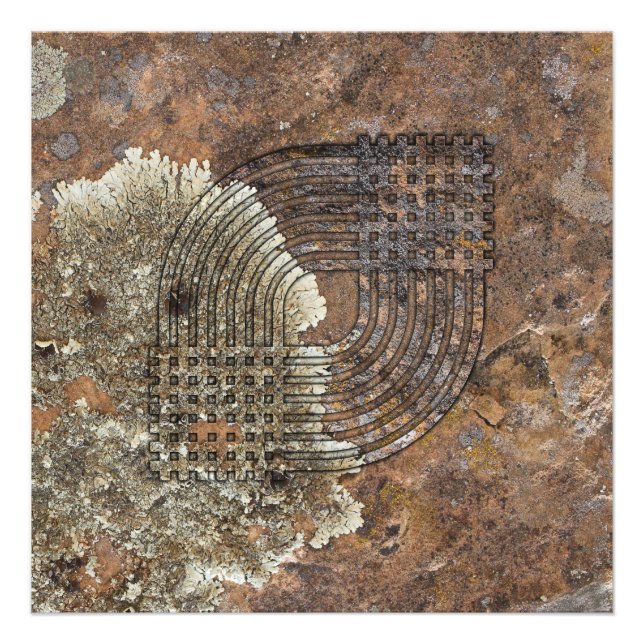 Foto Arte Geométrica Weave (Frente)