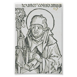 Foto Arte Gráfica Sagrada de São Columbano de Iona Celt