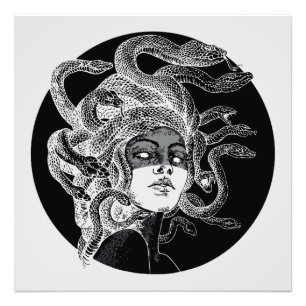 Foto Arte Hipnotizante da Medusa