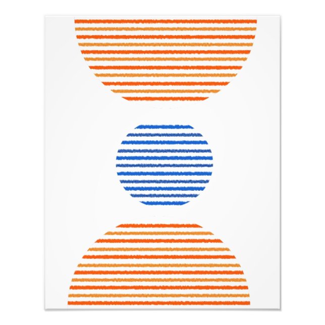 Foto arte moderna abstrato (Frente)