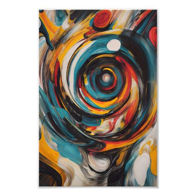 Foto Arte Moderna Expressionismo por Abstrato do Vortex (Frente)