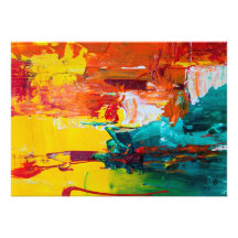 Arte original em parede acrílica