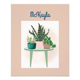 Foto Arte personalizada sobre paredes de plantas
