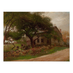 Foto Arthur Parton - casa velha da fazenda no Catskills