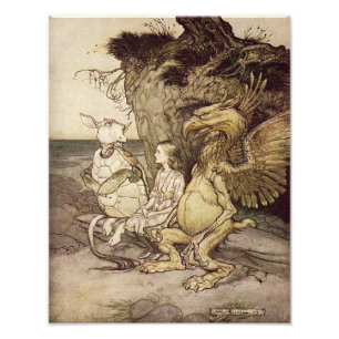 Foto Arthur Rackham 1907, Impressão "Isso é curioso"