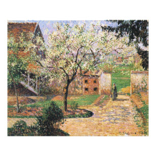 Foto Árvore de ameixa de flores, Eragny Camille Pissarr