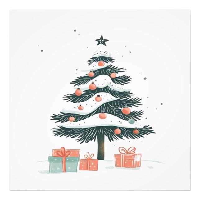 Foto árvore de Natal  (Frente)