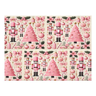 Foto Árvore de Natal do Quebra-Nozes Rosa