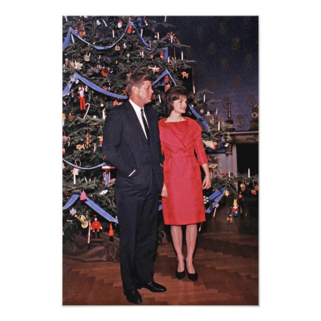 Foto Árvore de Natal Presidente John Kennedy & Jacqueli (Frente)