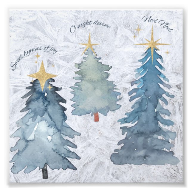 Foto Árvores de Férias (Frente)