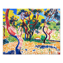 Árvores em Collioure | Andre Derain |