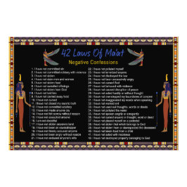 Foto As 42 Leis Da Matéria - Confissões Negativas