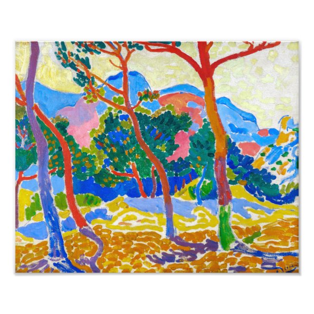 Foto As Árvores | Andre Derain | (Frente)