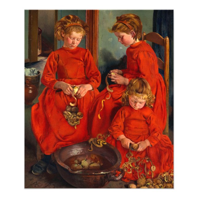 Foto As Três Irmãs de Leon Frederic (Frente)