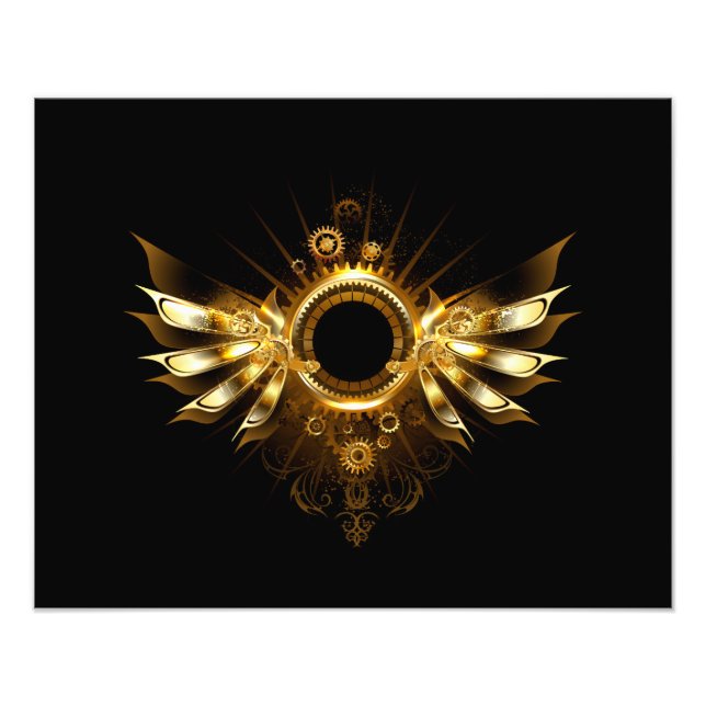 Foto Asas steampunk (Frente)