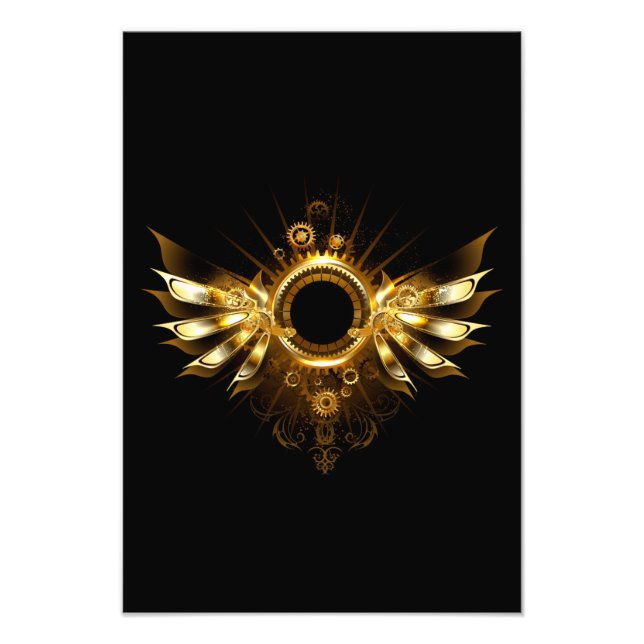 Foto Asas Steampunk (Frente)