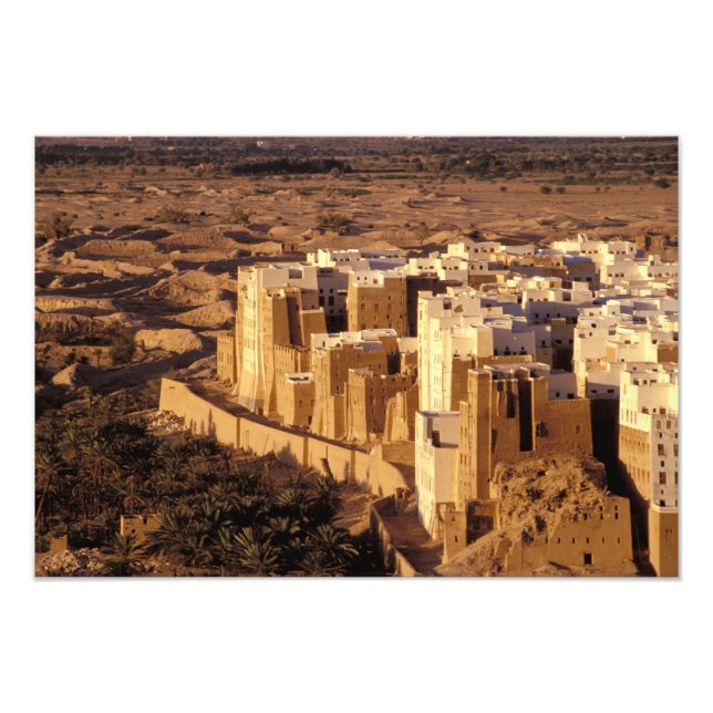 Foto Ásia, Médio Oriente, República do Iémen, Shibam (Frente)