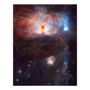 Foto Astronomia Espacial da Nebulosa Chama
