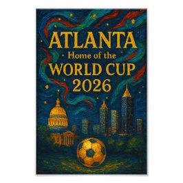 Foto Atlanta Football Elegant Artwork 2026 