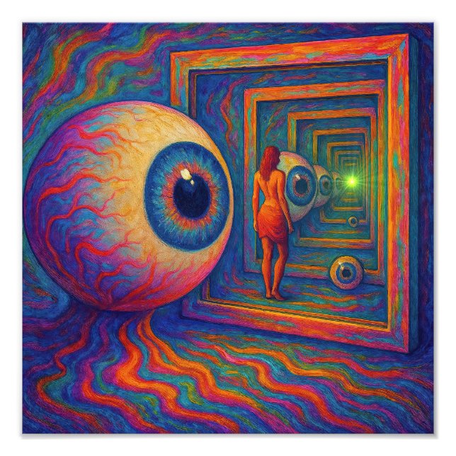 Foto "Através do Prismo da Visão" (Frente)